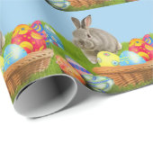 Cute Easter Bunnyfor voor een positieve stemming Cadeaupapier (Rol Hoek)