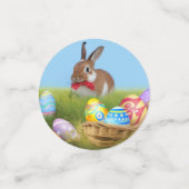 Cute Easter Bunnyfor voor een positieve stemming Confetti (Kleine voorkant)
