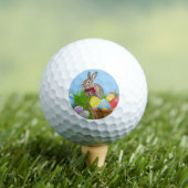 Cute Easter Bunnyfor voor een positieve stemming Golfballen (Insitu Shirt)