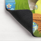 Cute Easter Bunnyfor voor een positieve stemming Muismat (Hoek)