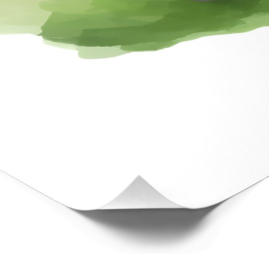 Cute Easter Bunnyfor voor een positieve stemming P Perfect Poster (Hoek)