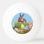 Cute Easter Bunnyfor voor een positieve stemming Pingpongbal (Voorkant)