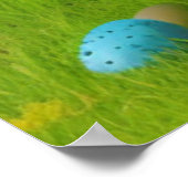 Cute Easter Bunnyfor voor een positieve stemming Poster (Hoek)