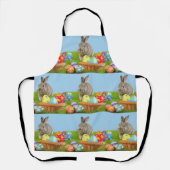 Cute Easter Bunnyfor voor een positieve stemming Schort (Voorkant)