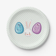 Cute Easter Bunnyy Egg Hunt & Brunch Paper Borden