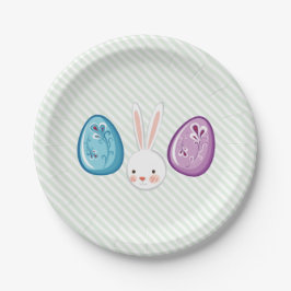 Cute Easter Bunnyy Egg Hunt & Brunch Paper Borden Papieren Bordje