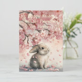 Cute Easter Card for Veterinary Personal Feestdagenkaart (Staand voorkant)