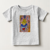 Cute Easter Chick Baby T-Shirt (Voorkant)