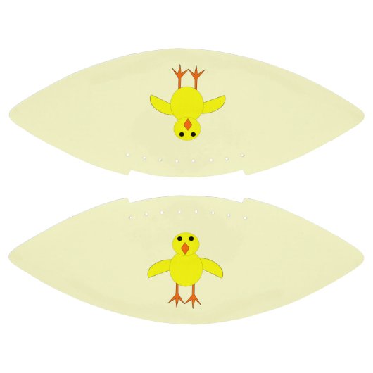 Cute Easter Chick Football (Panelen)