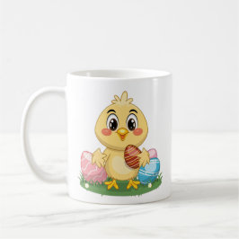 Cute Easter Chick Koffiemok
