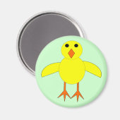 Cute Easter Chick Magnet (Voorkant / Achterkant)