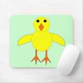 Cute Easter Chick Mousepad Muismat (Met muis)