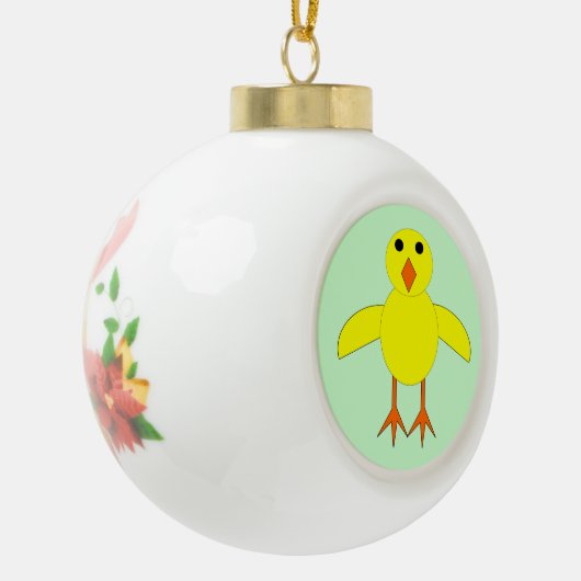 Cute Easter Chick Ornament (Links)