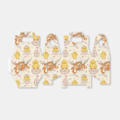 Cute Easter Chick Pattern Bedankdoosjes (Uitgevouwen)