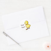 Cute Easter Chick Sticker (Envelop)