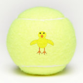 Cute Easter Chick Tennisballen (Voorkant)