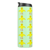 Cute Easter Chick Thermal Tumbler Thermosbeker (Geroteerd rechts)