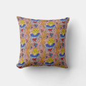 Cute Easter Chick Throw Cushion Kussen (Voorkant)