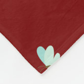 Cute Easter Chick with Pink Bow Seamless Pattern  Fleece Deken (Hoek)