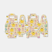 Cute Easter Chicken Pattern Bedankdoosjes (Uitgevouwen)