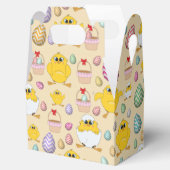 Cute Easter Chicken Pattern Bedankdoosjes (Geopend)