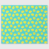 Cute Easter Chicken Pattern Cadeaupapier (Vlak)