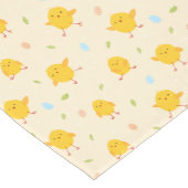 Cute Easter Chicken Pattern Korte Tafelloper (Hoek)