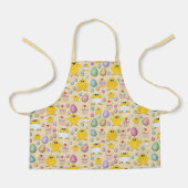 Cute Easter Chicken Pattern Schort (Voorkant)
