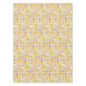 Cute Easter Chicken Pattern Tafelkleed (Voorkant)