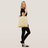 Cute Easter Chicken Pattern Tote Bag (Op model)