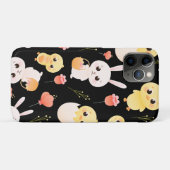 Cute Easter Chicks & Bunnies Seamless Pattern  Case-Mate iPhone Case (Achterkant (horizontaal))
