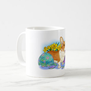 Cute Easter Corgi Koffiemok