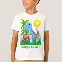 Cute Easter dinosaur voeg bericht toe hier