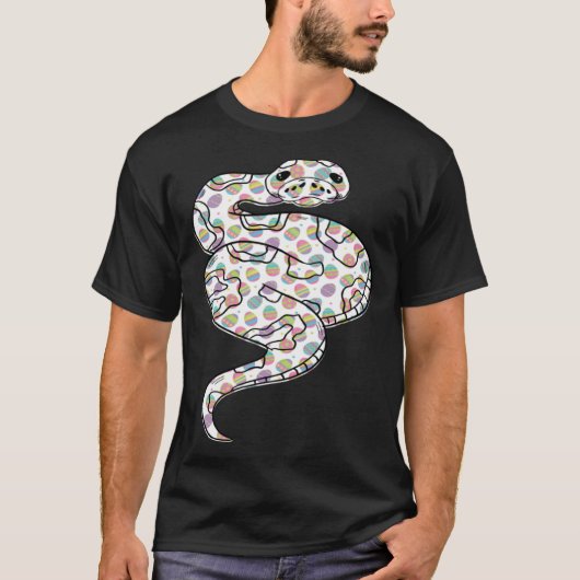 Cute Easter Egg Ball Python  Easter Day 2023 T-shirt (Voorkant)
