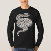 Cute Easter Egg Ball Python Easter Day 2023 T-shirt (Voorkant)