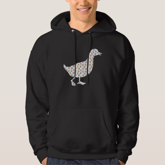 Cute Easter Egg Duck Easter Day 2023 Hoodie (Voorkant)