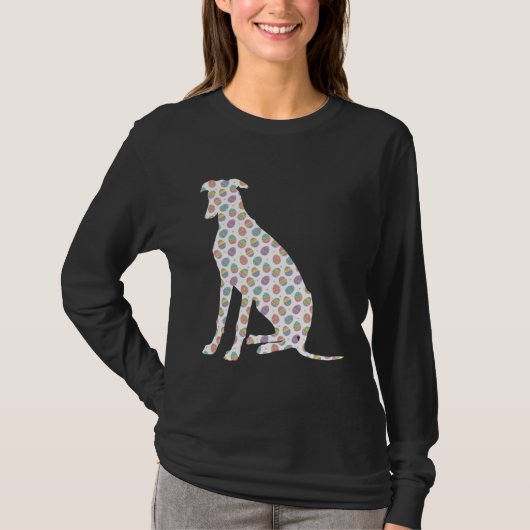 Cute Easter Egg Greyhound  Easter Day 2023 T-shirt (Voorkant)