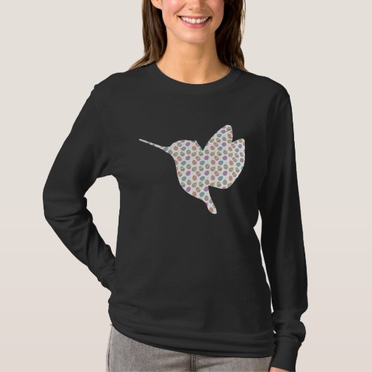 Cute Easter Egg Hummingbird  Easter Day 2023 T-shirt (Voorkant)