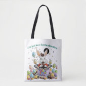 Cute Easter egg hunt Tote Bag (Voorkant)