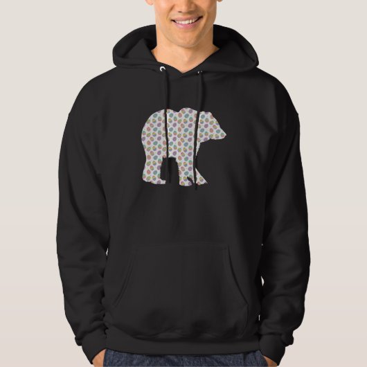 Cute Easter Egg Polar Bear  Easter Day 2023 Hoodie (Voorkant)