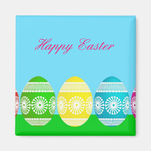 Cute Easter-eipoeder blue sky magnet