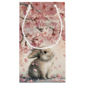 Cute Easter Gift Bag for Veterinary Personal  Klein Cadeauzakje (Achterkant)