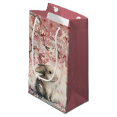 Cute Easter Gift Bag for Veterinary Personal  Klein Cadeauzakje (Voorkant Gekanteld)