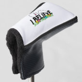 Cute Easter Gift Idee for French Bulldog Frenchie Golfheadcover (3/4 voorkant)