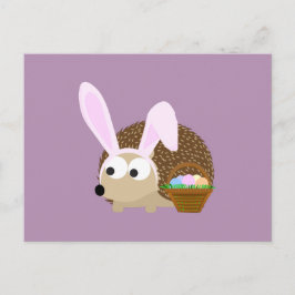 Cute Easter Hedegel Feestdagenkaart