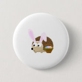 Cute Easter Hedegel Ronde Button 5,7 Cm (Voorkant)