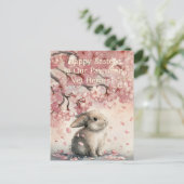 Cute Easter Postcard for Veterinary Personal Feestdagenkaart (Staand voorkant)