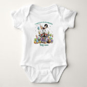 Cute Easter rabbit Romper (Voorkant)