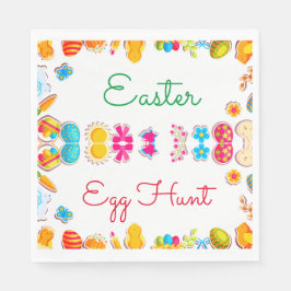 Cute Easter-thema eizoenpartij papier inapkin Servet