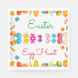 Cute Easter-thema eizoenpartij papier inapkin Servet